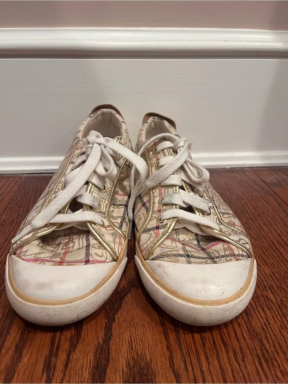 Coach Lowline Signature Canvas Sneakers size 9 B